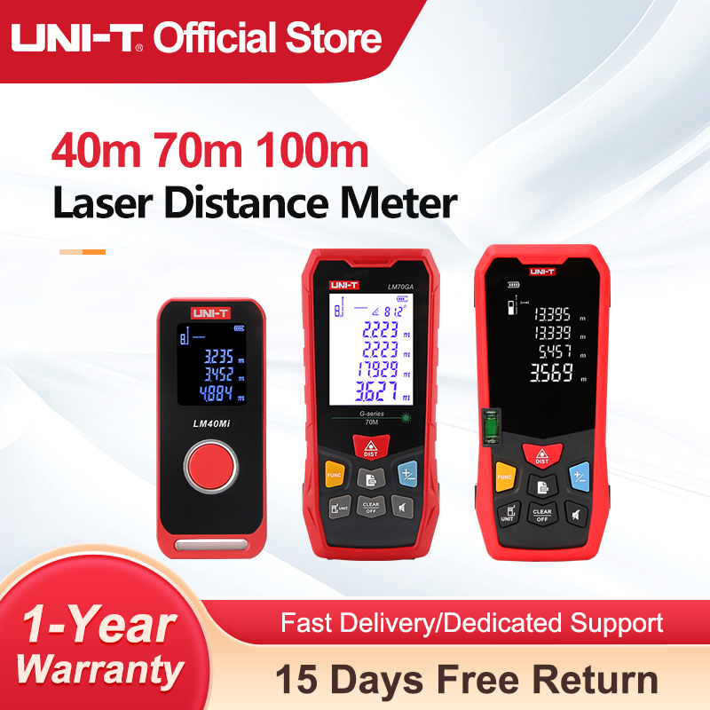 Industrial Laser Rangefinder - UNI-T Cầm Tay Đo Xa Laser