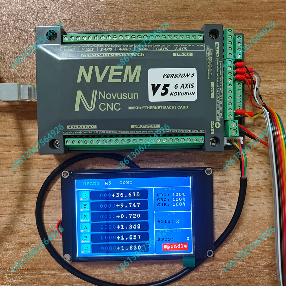 Nvem Cnc Motion Controller 300 - đánh giá và giá Breakout Board Mach3