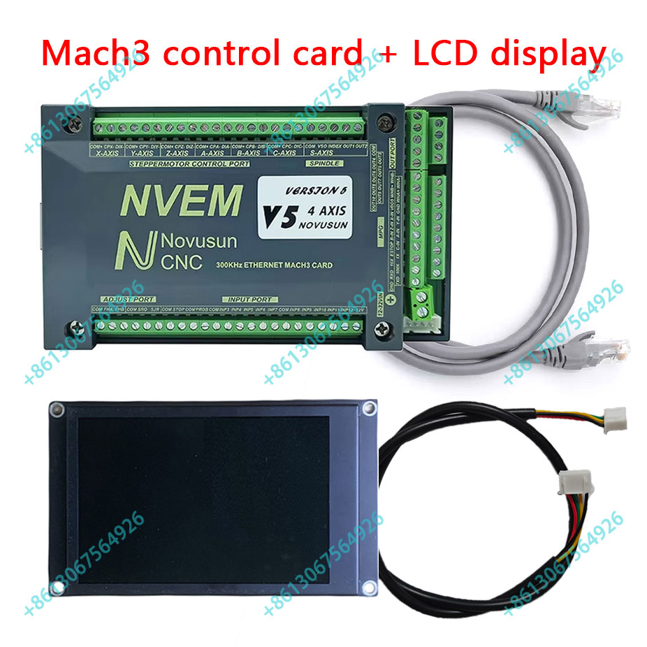 Nvem Cnc Motion Controller 300 - đánh giá và giá Breakout Board Mach3
