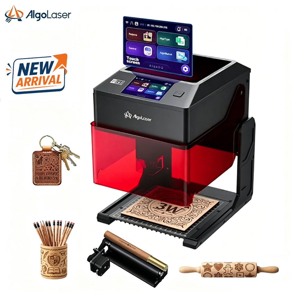 AlgoLaser Mini Portable 5W Las - đánh giá và giá Industrial Acrylic Laser Cutter