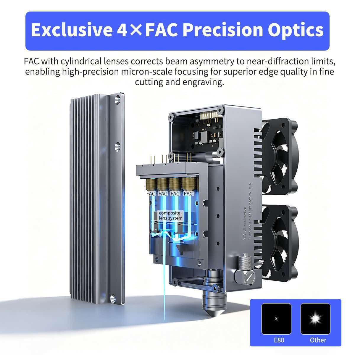 NEJE Max4 V2 E80 80W Laser Eng - đánh giá và giá Industrial Grade Laser Cutter