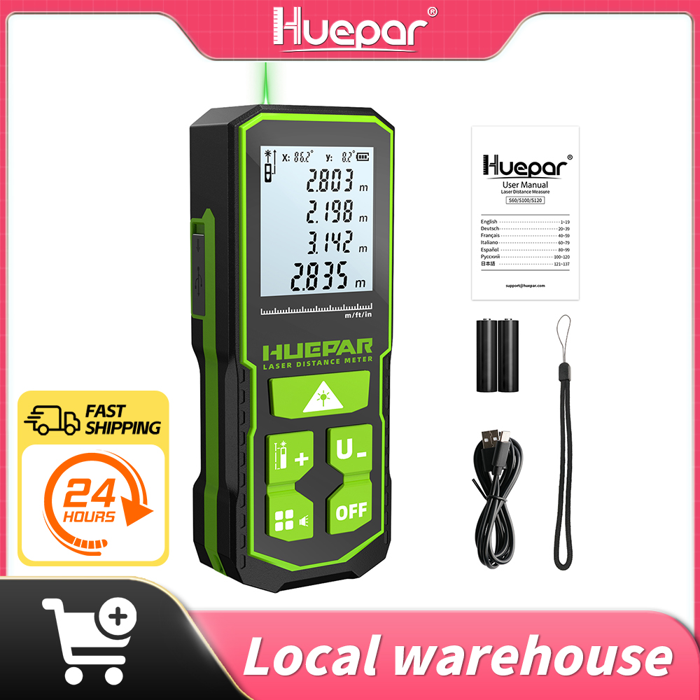 Huepar Laser Rangefinder Digit - đánh giá và giá Industrial Laser Rangefinder