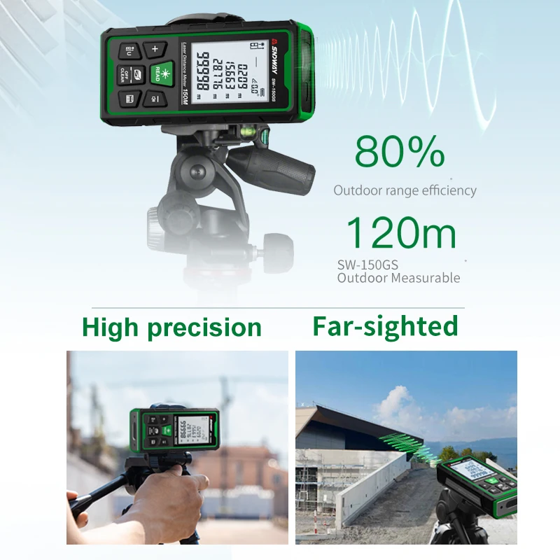 Green Laser Distance Meter Dig - đánh giá và giá Industrial Laser Rangefinder