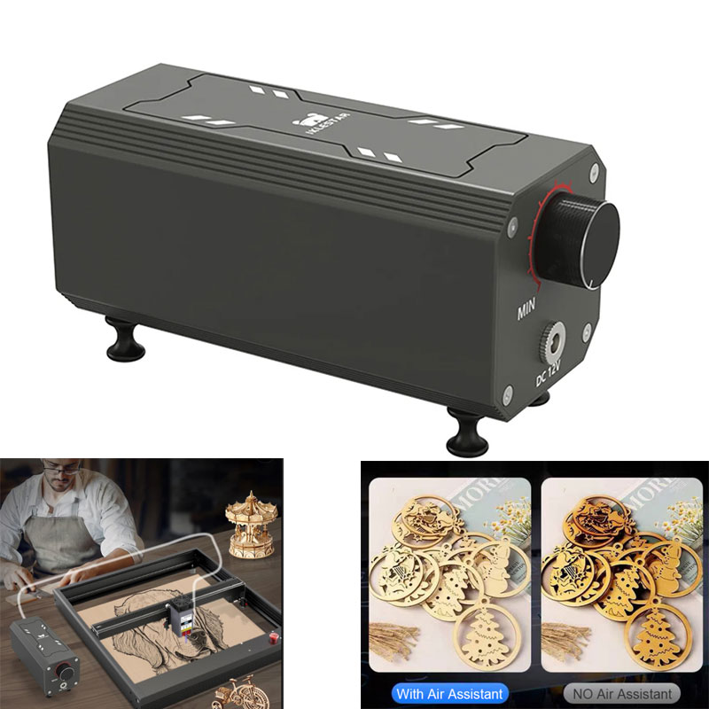 Air Assist Compressor Laser Ai - đánh giá và giá Industrial Acrylic Laser Cutter