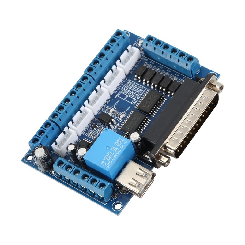 AT05-Driver Board MACH3 Engrav - đánh giá và giá Breakout Board Mach3
