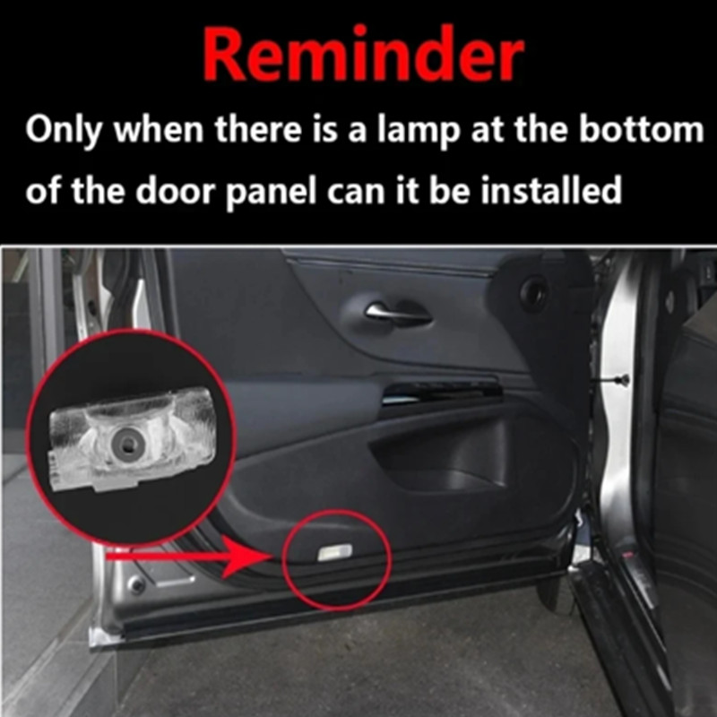 2Pcs Car LED Door Welcome Warn - đánh giá và giá Industrial Laser Projection