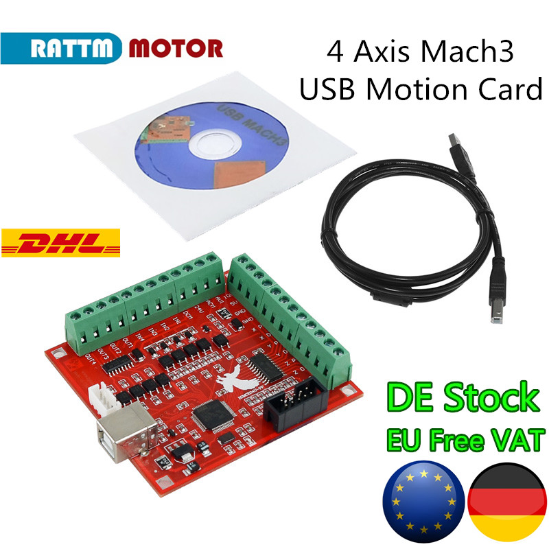 [[EU Free Ship] 4 Trục Mach3 U - đánh giá và giá Breakout Board Mach3