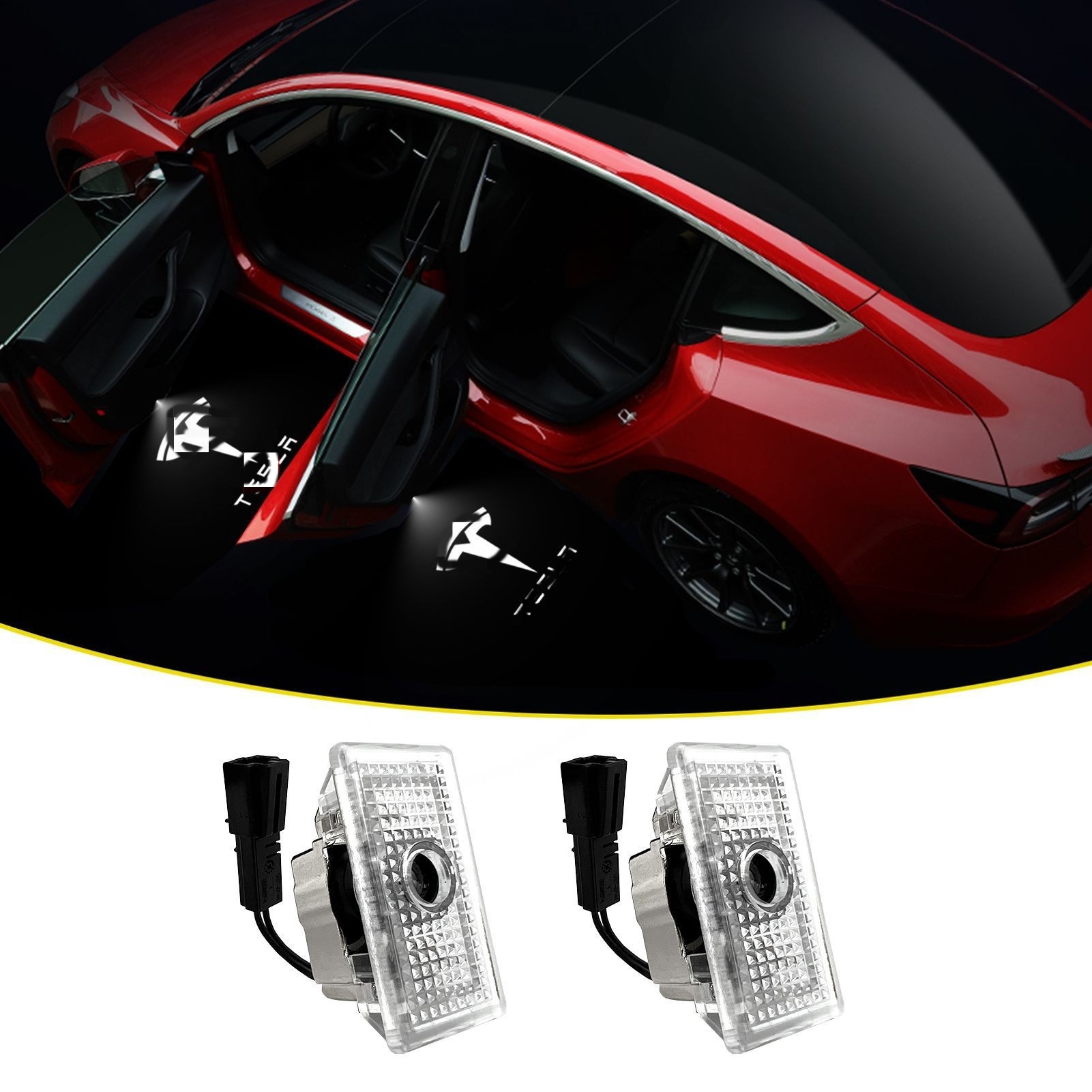 2/4pcs Car Door LED Logo Proje - đánh giá và giá Industrial Laser Projection