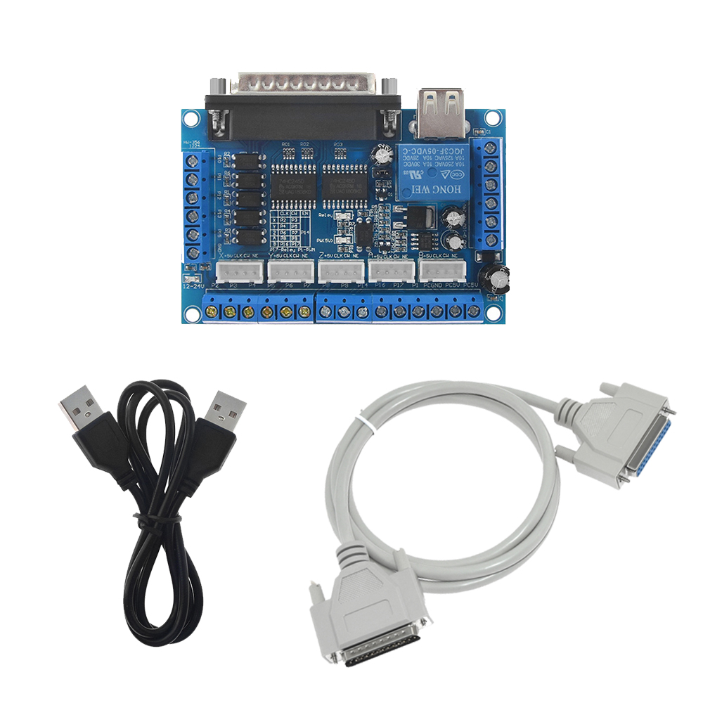 CNC MACH3 Parallel Port Contro - đánh giá và giá Breakout Board Mach3